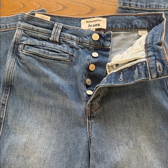 Reformation High Rise Denim Jeans - Picture 6 of 6